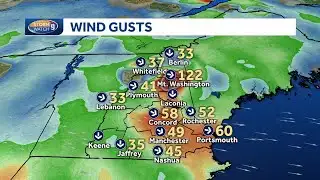 Video: Strong, gusty winds continue through afternoon