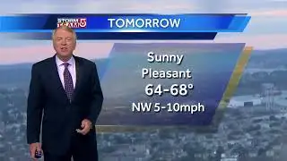 Video: Sunny, pleasant after chilly start