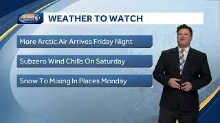 Video: Temperatures return to normal before another arctic blast strikes NH