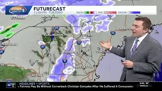 Video: Temperatures turn milder Tuesday