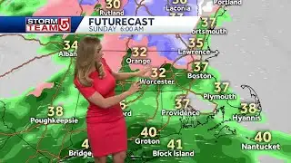 Video- Tracking An Overnight Mix To Rain Sunday