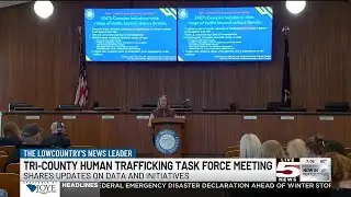 VIDEO: Tri-County Human Trafficking Task Force holds first meeting of the year