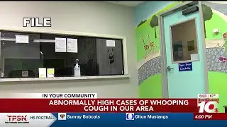 video: Tx Panhandle health officials see rise in whooping cough cases