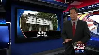 VIDEO: U.S. Postal Service reports increase in mailbox break-ins in SA area