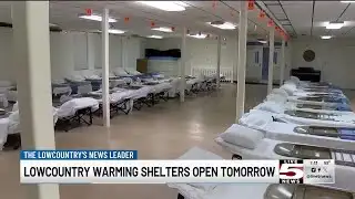 VIDEO: Warming shelters to open across Lowcountry ahead of freezing temperatures