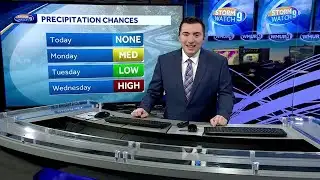 Video: Warming up for the afternoon after a chilly morning