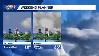 Video: Weekend begins frigid; Tracking possible coastal impacts from offshore storm