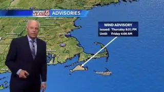 Video: Weekend will be breezy, chilly