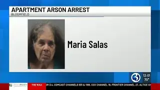 VIDEO: Woman arrested for Bloomfield apartment fire
