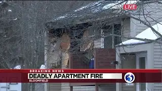 VIDEO: Woman killed in Bloomfield apartment fire