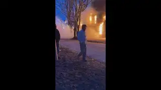Viewer video from Cameron, Missouri, shows devastating fire rip through downtown