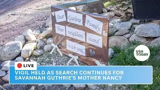 Vigil held for Savannah Guthrie