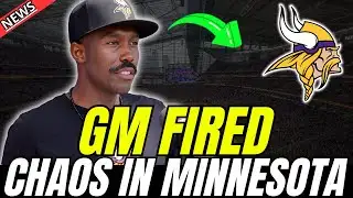💣😮 Vikings Fire GM in Stunning Front Office Shake-Up! MINNESOTA VIKINGS NEWS TODAY