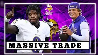 VIKINGS INSIDER DROPS BOMBSHELL: Would Minnesota Trade EVERYTHING for Lamar Jackson?!