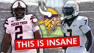 😲 Vikings Land INSANE HAUL In ESPN 2026 NFL Mock Draft