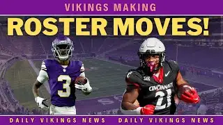 Vikings Making Multiple ROSTER MOVES!