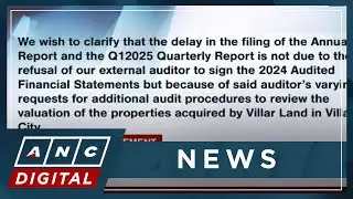Villar Group says to respond to SEC order in due time | ANC