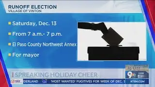 Vinton voters to decide mayor in runoff