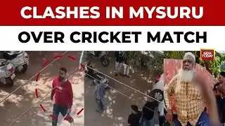 Violent Clashes Erupt Over Cricket Match In Mysuru; Groups Use Lethal Weapons | India Today News