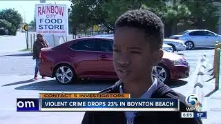 Violent crime down in Boynton Beach