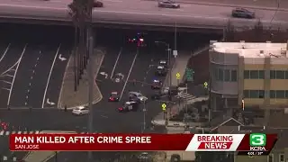 Violent robbery spree began in Sacramento before San Jose officer shot