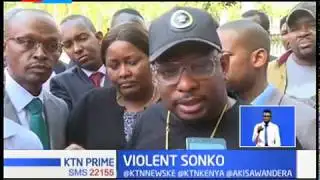 Violent Sonko assault journalists at EACC headquarters