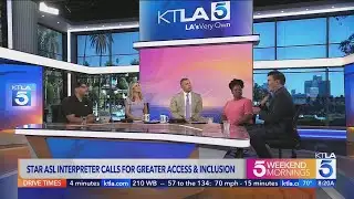 Viral ASL interpreter calls for more deaf access and inclusion
