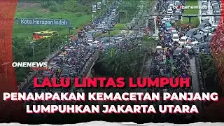 Viral! Kemacetan Mengular di Jakut, Warga Terjebak Berjam Jam Akibat Saling Serobot | OneNews Update