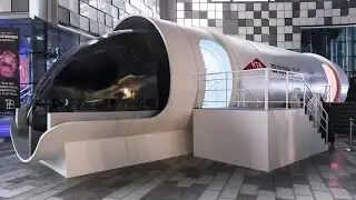 Virgin unveils Hyperloop One passenger pod in Dubai; Maryland Hyperloop project - Compilation