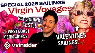 Virgin Voyages 2026 Schedule: Every Special Event Explained