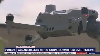 Virginia man charged after allegedly shooting down drone
