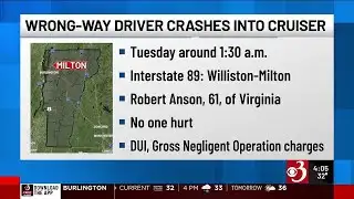 Virginia man charged in I-89 wrong-way incident
