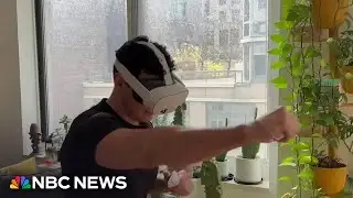 Virtual reality platforms offer immersive home workouts