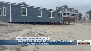 Visitors return to Hatteras Island after Hurricane Erin evacuations