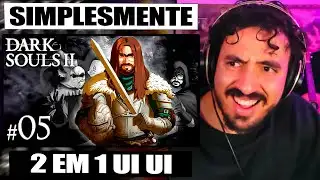 vito recebeu fake news 📰🤔 - Dark Souls 2 #5 e #6 Leozin React