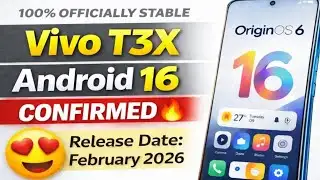 🔥 Vivo T3x Origin OS 6 Update Confirmed! | Android 16 | 2026 Timeline