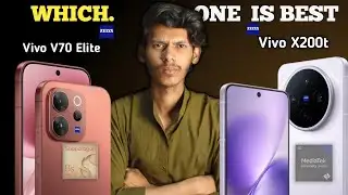 Vivo V70 Elite vs Vivo X200t Kon Hai Camera King 👑.🤔
