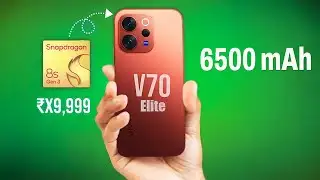 Vivo V70 First Look 🔥 The DSLR Killer is HERE! 📸 (6500mAh + Zeiss)