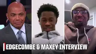 VJ Edgecombe & Tyrese Maxey join the Inside Guys for an interview | Inside the NBA