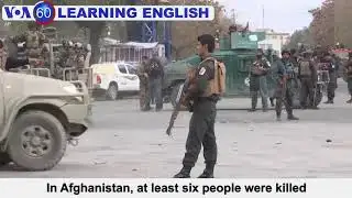 VOA60: November 12, 2018