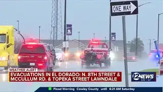 Voluntary evacuations underway in El Dorado due to flash flooding