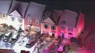 Volunteer firefighter among 4 hurt in New Castle townhome fire