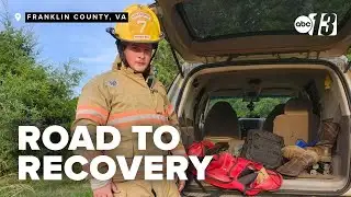 Volunteer firefighter back home following open heart surgery