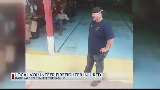 Volunteer Firefighter injured