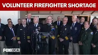 Volunteer firefighter numbers in New York fall to lowest level in decades