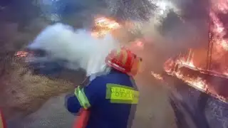 Volunteer firefighters poised to ward off Greece