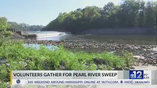 Volunteers gather for annual Pearl River Clean Sweep