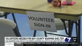 Volunteers needed for Bay County warming shelter