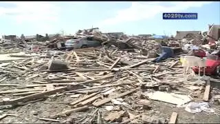 Volunteers work to restore power to Moore, Okla.