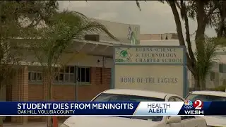 Volusia County student dies from meningitis